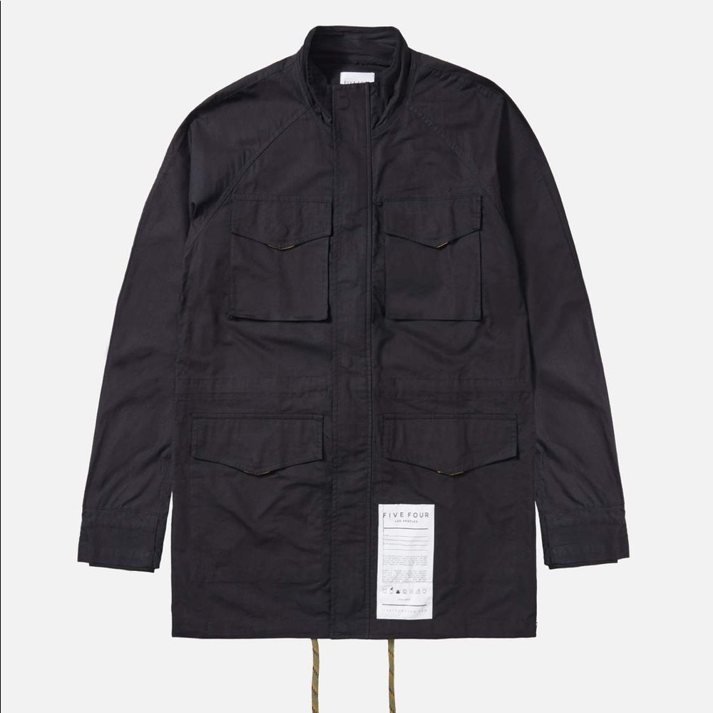 Men’s Black Field Jacket by Five Four
